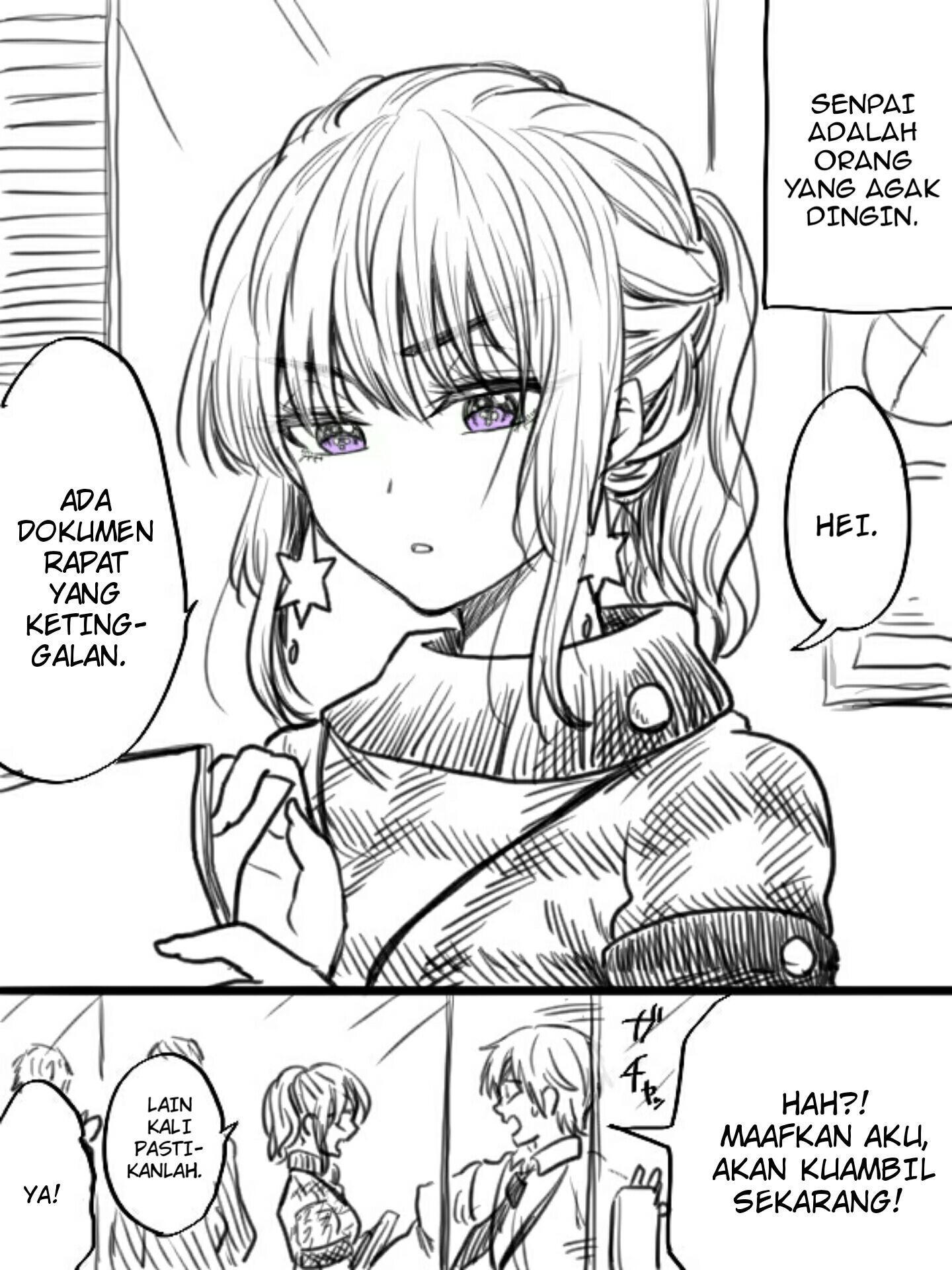 Awkward Senpai Chapter 30 Gambar 1